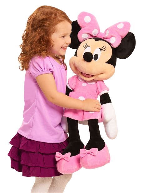 The Disney Minnie Mouse Large Plush Is A Lovely Addition To Your Toy