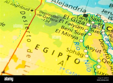Mapa De Egipto Español Fotografías E Imágenes De Alta Resolución Alamy