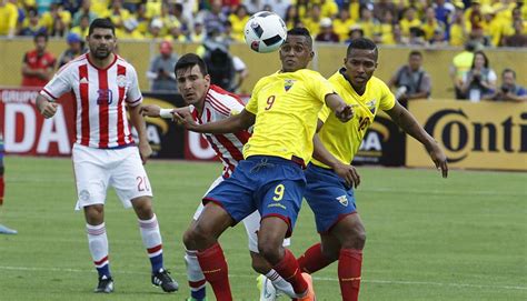 De esta forma, la bicolor está a. Ecuador vs Paraguay: el Tri empató 2 a 2 con guaraníes y ...