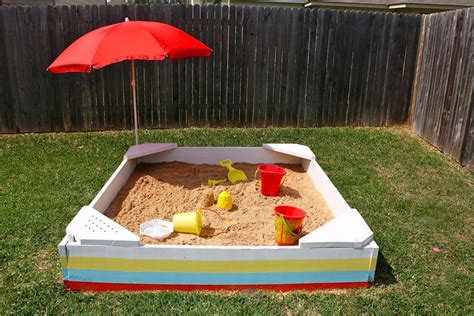 28 Cute DIY Sandbox Ideas Your Kids Will Love - InteriorSherpa