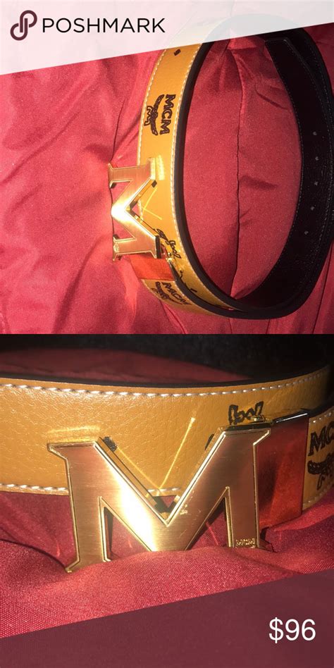 Mcm Belt Only Used Once Authentic Mcm Accessories Belts Mcm