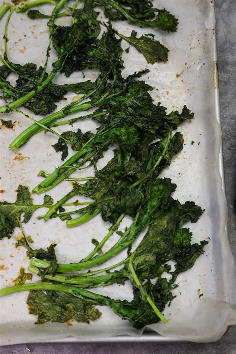 Roasted Broccoli Rabe Healthier Steps