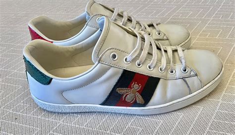 Gucci Ace Bee Trainers Uk 7 Eu 40 Great Condition Genuine Ebay