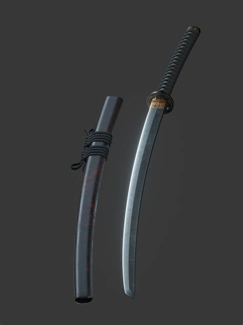Modelo 3d Katana Sword Gratis Turbosquid 1541216