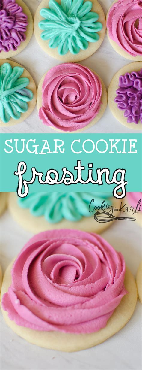 Some sugar cookie recipes online pride themselves on not having to be chilled, but we think letting the dough chill out in the fridge is an essential step—especially when cutting into cute shapes. Sugar Cookie Frosting - Cooking With Karli