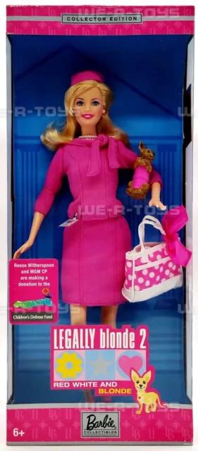 LEGALLY BLONDE Barbie Doll Elle Woods Bruiser Mattel B PicClick
