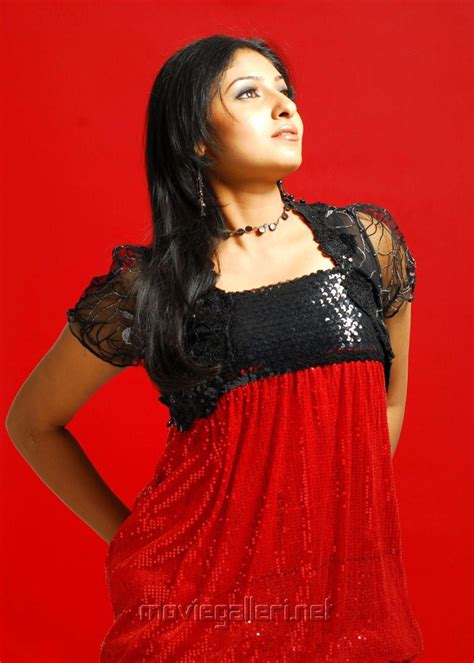 Tamil Actress Monika Hot Photo Shoot Stills Red Dress