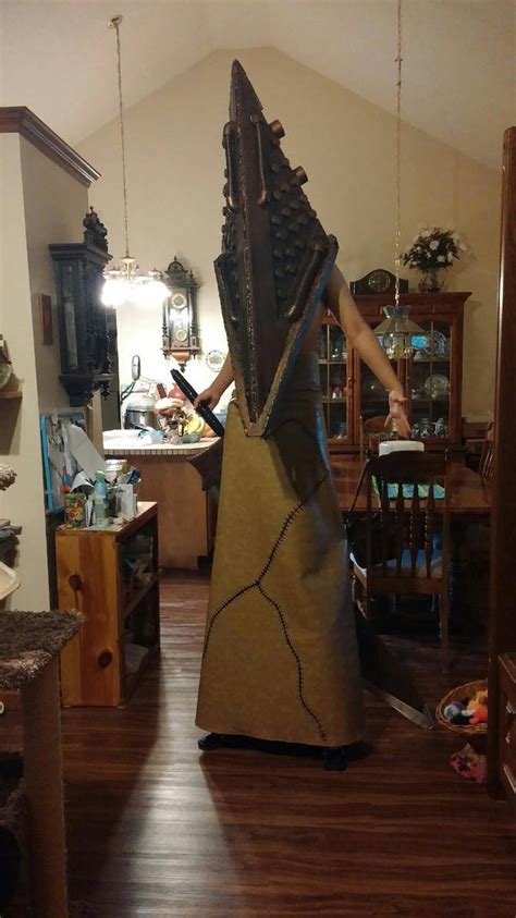 Silent Hill Film Red Pyramid Cosplay With Stilts By Crimson Echoes Cos