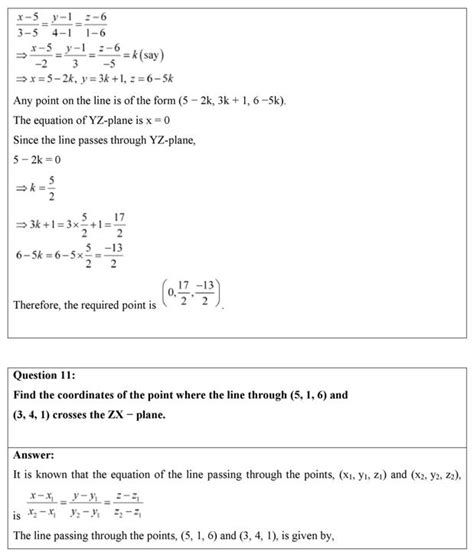 Ncert Solutions Class 12 Maths Chapter 11 Ex 114 Three Dimensional