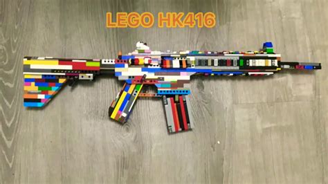 Lego Hk416 Working By Kevin183 Youtube