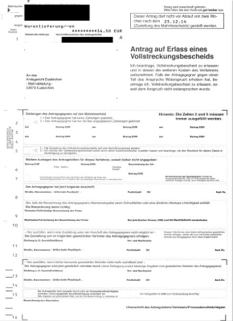 Maybe you would like to learn more about one of these? Antrag Auf Mahnbescheid Pdf