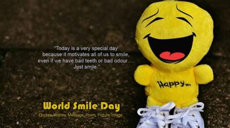 World Smile Day Happy Smile Day 2021 Wishes Message