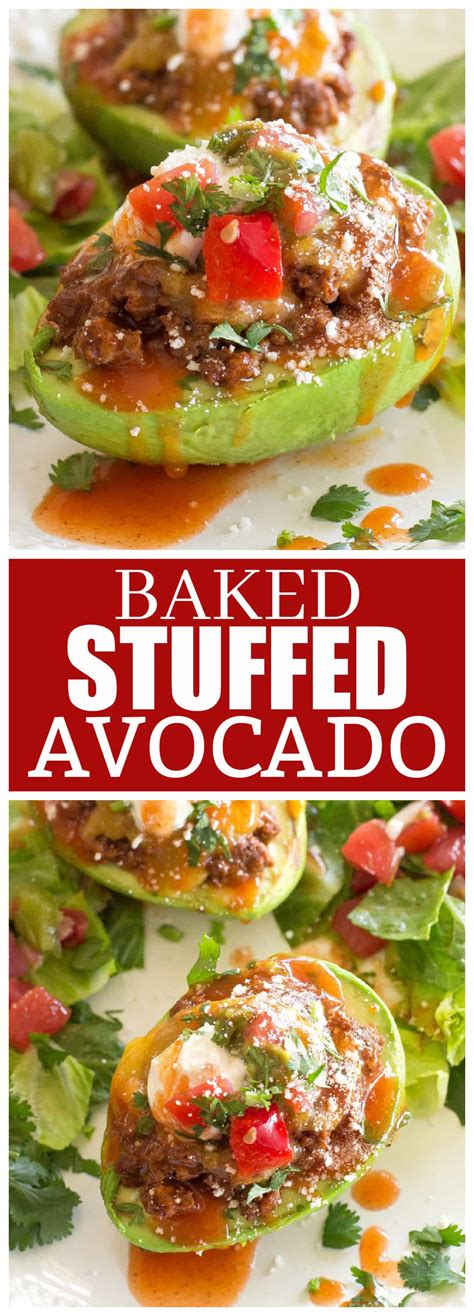 Baked Stuffed Avocado The Girl Who Ate Everything