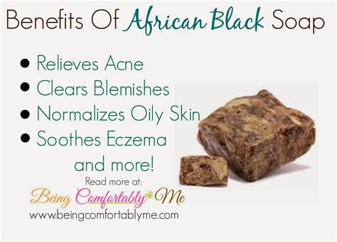 being comfortably me benefits of african black soap