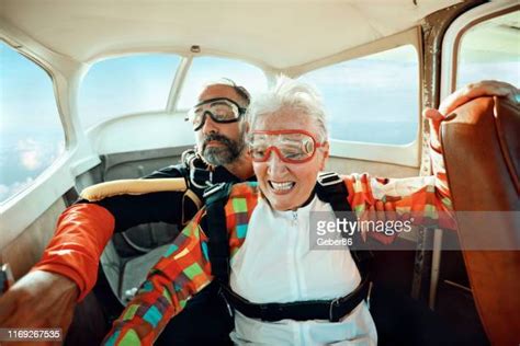 Old Women Skydiving Photos And Premium High Res Pictures Getty Images