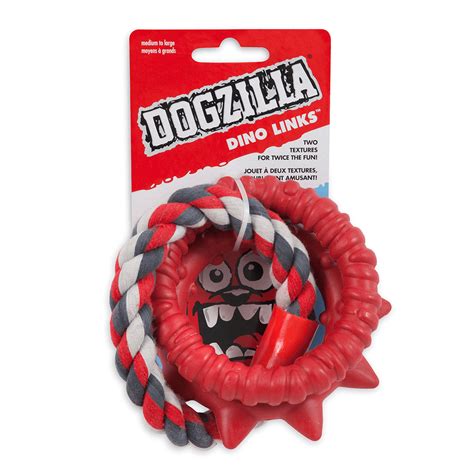 Buy Dogzilla Dino Links Dog Toy Online Better Prices At Pet Circle
