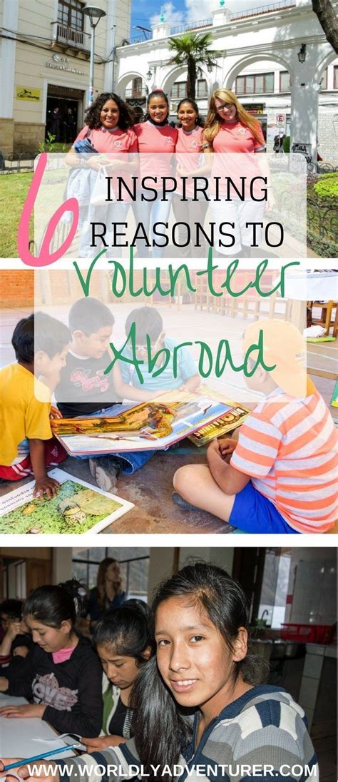 Six Reasons Why You Should Volunteer Abroad Volunteer Abroad