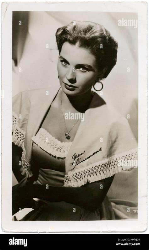Jean Simmons 1929 2010 English Film Actress Date Stock Photo Alamy