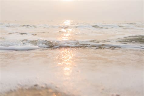 Free Images Sea Morning Soft Wave Water Sky Beach Shore Ocean