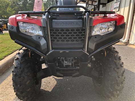 New 2020 Honda Fourtrax Rancher 4x4 Eps Atvs In Greenville Nc Stock