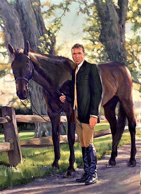 Leland Neff Leland Neff Equestrian Painting