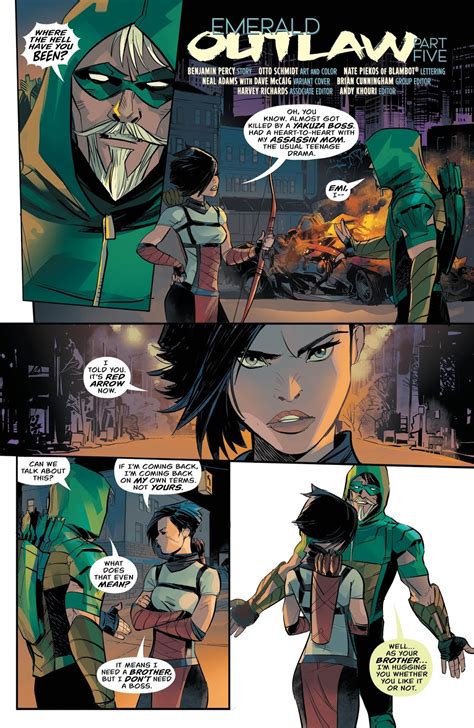 Weird Science Dc Comics Preview Green Arrow 16