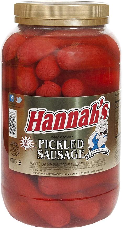 Hannahs Pickled Sausage Gallon