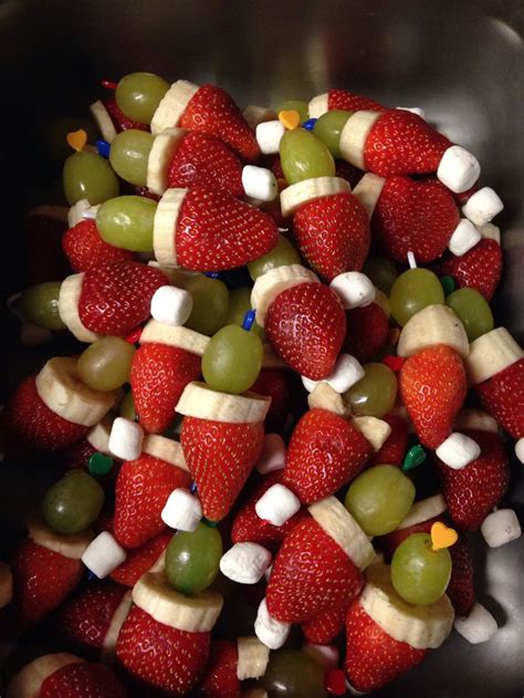 Allrecipes has more than 210 trusted fruit appetizer recipes complete with ratings, reviews and presentation tips. Best 25+ Grinch fruit kabobs ideas on Pinterest | Grinch ...