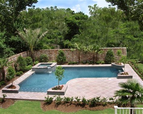 Simple But Wonderful Backyard Landscape Design 05 Backyard Pool