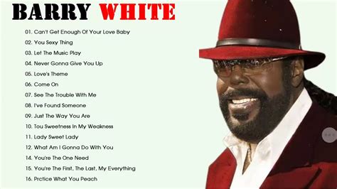 Barry White Greatest Hits Collection The Best Of Barry White Top 20