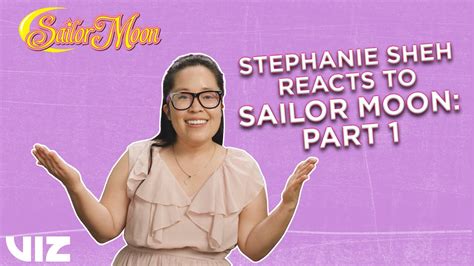 Stephanie Sheh Reacts To Sailor Moon Part 1 Viz Youtube