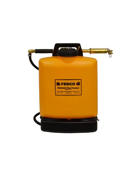 Indian Fire Pumps Fedco Poly Backpack Pump Allstar Fire Equipment Inc