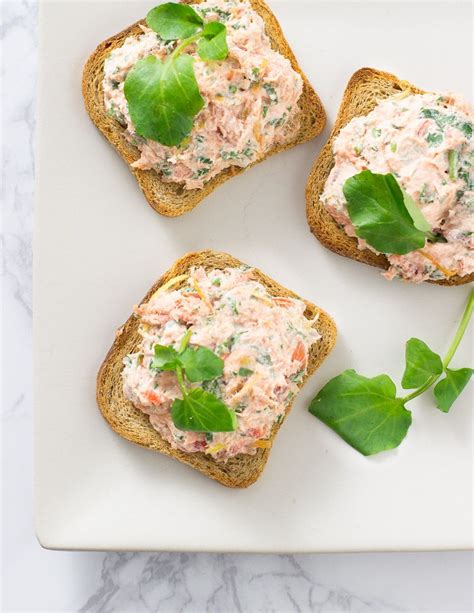 Try topping with cooked and. A last-minute app for New Year's Eve | Salmon salad ...