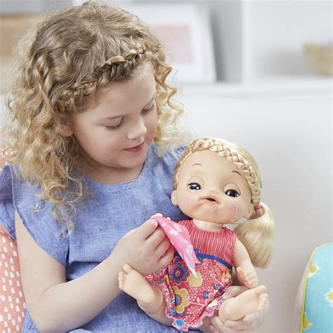 Baby Alive Sweet Tears Baby Blonde Interactive Doll New Free Shipping