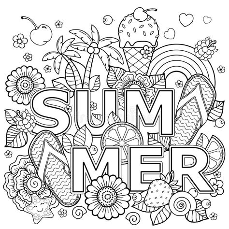 Get This Summer Coloring Pages To Print Out For Adults 20 Free