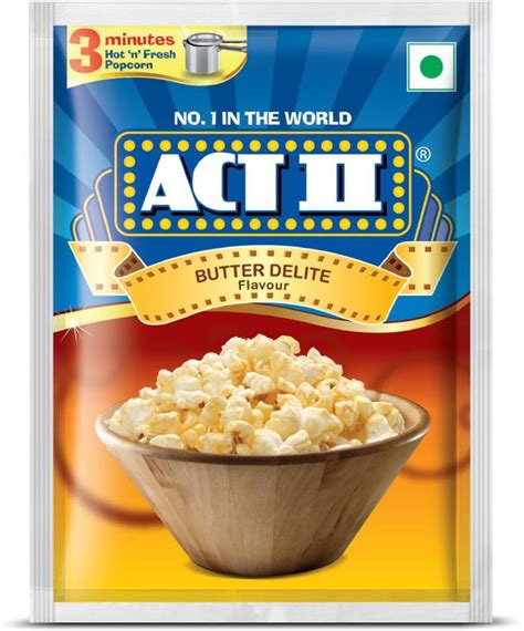 Act Ii Butter Delite Popcorn Price In India Buy Act Ii Butter Delite