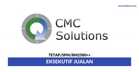 Molly chemical ground sdn bhd. CMC Solutions (M) Sdn Bhd • Kerja Kosong Kerajaan