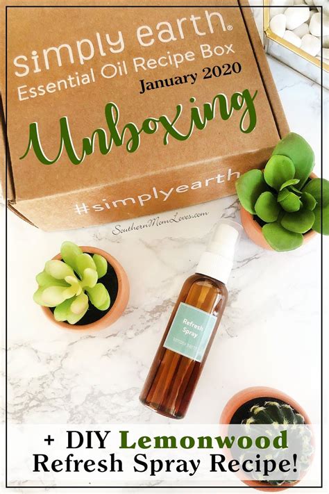 I M Here With A Sneak Peek Unboxing Of The Simply Earth Essential Oil