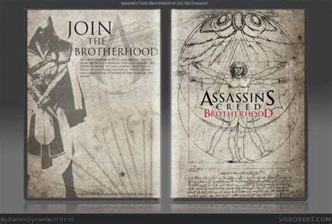 Assassins Creed Brotherhood Xbox 360 Box Art Cover By Electricdynamite