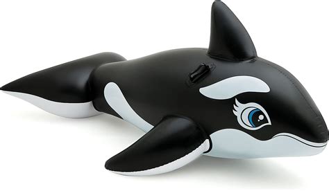 Intex Whale Ride On 58561 Black Uk Toys And Games