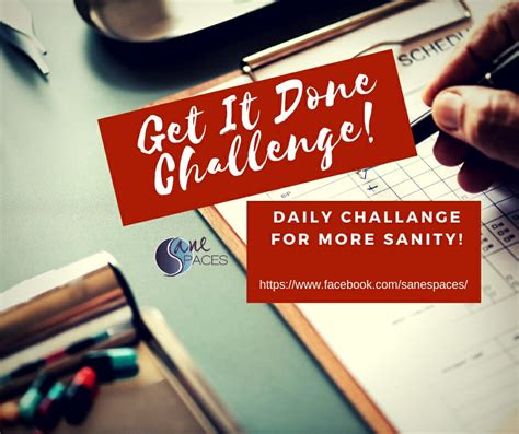 Free Organizing Get It Done 21 Day Challenge