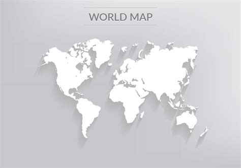 Map Of The World Vector 88 World Maps