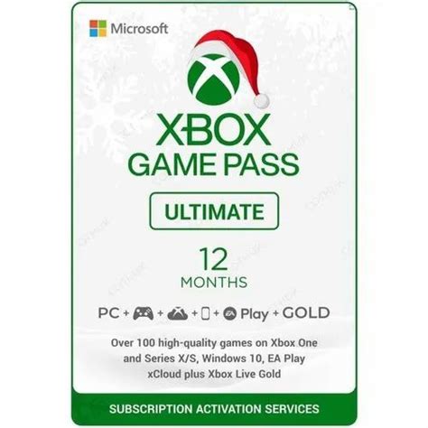 Microsoft Xbox Ultimate Game Pass 12 Months Controllers Wireless At