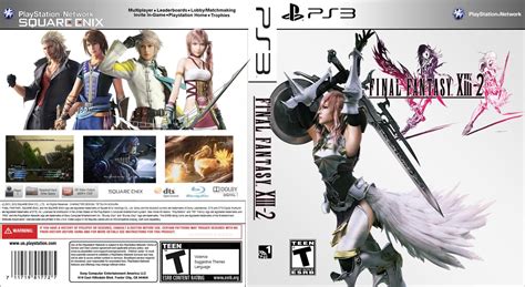 Final Fantasy Xiii 2 Playstation 3 Box Art Cover By Peyman