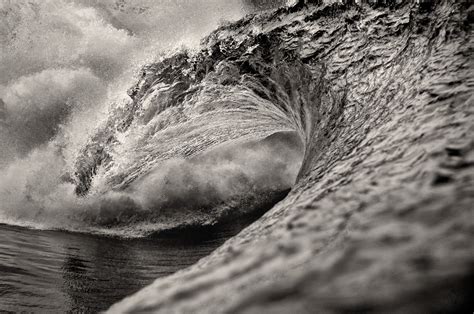 Wave Black And White George Karbus Photography