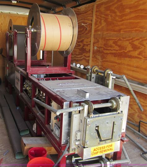 There are a few different hanger types that allow the gutter to be suspended from the roof which are also used for this application but the wedges make it possible to install the gutter without. KWM Iron Man seamless gutter machine in Frontenac, KS ...