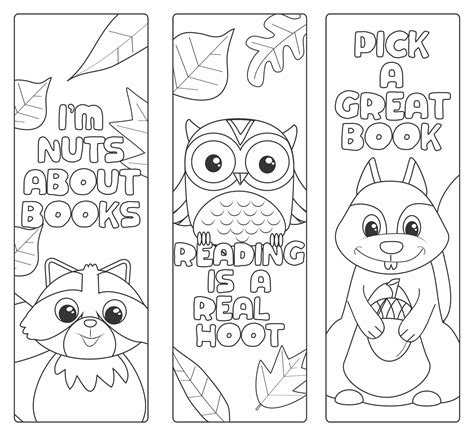 Abc for dot marker coloring pages free printable coloring pages for preschoolers welcome preschool teachers and parents, it's time to color the dot. 7 Best Free Printable Animal Bookmarks To Color ...