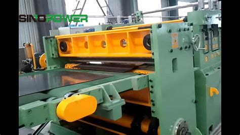 Automatic Industrial Roll To Metal Steel Sheet Cutting Machine Shear
