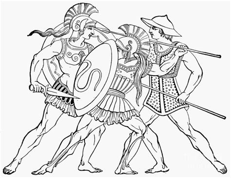 Spartan Warriors By Granger Çizim
