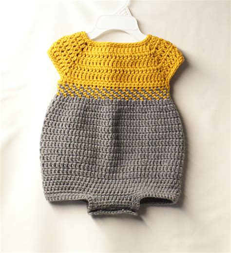 Ravelry Baby Romper Outfit Pattern By Jennifer Lynas